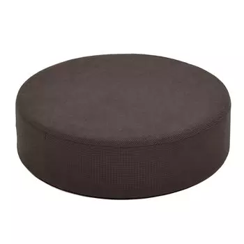 Baibu Home Zabuton Низкий Отталкивающий Высокий Толстый 2 Слой Круглый 43 x 43 x 12 Медленно Напольная Подушка Подушка, + Отталкивающий, Уретан, Структура, Форма, см, коричневый