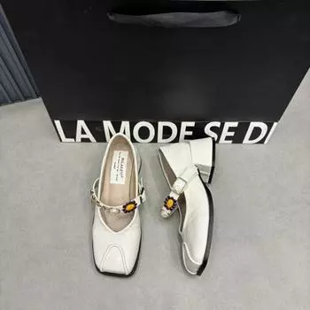 Bailamos женские красные легкие туфли квадратный носок без застежек винтажные мягкие балетки женские туфли балетки повседневные кроссовки 35