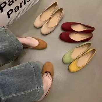 Bailamos женские квадратные носы винтажные балетки мягкие лоферы удобные кожаные балетки для женщин туфли Mujer женская обувь 35