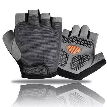 Baishi Tiancheng Spring and Summer Men s Mesh Breathable Bicycle Half Finger Outdoor Cycling Sports M