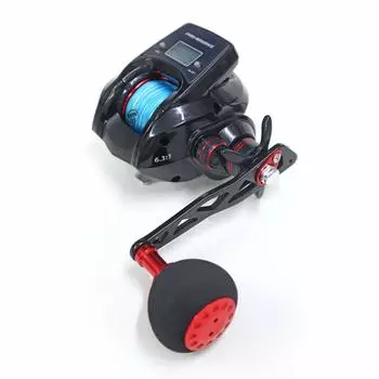 Bait reel with digital counter Digital Earth DE250PE PE3 200M included Promarine fishing gear No.