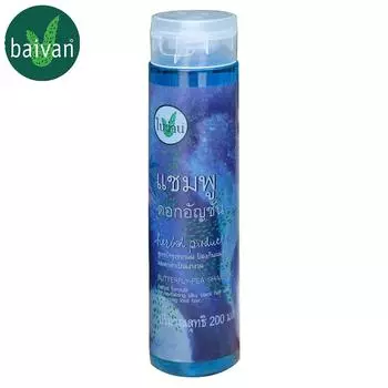 Baivan Natural Herbal Butterfly Pea Оригинальный шампунь 200 мл - тайский 200 ml синий