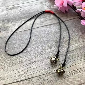 Бай Фэнцзю браслет на ногу с колокольчиком Три жизни III плетеный вручную кулон женский кулон для сумки жетон любви императора Дунхуа