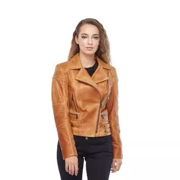 Байкерская модель из натуральной кожи