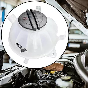 Бак охлаждающей жидкости радиатора двигателя 1K0121407A с крышкой для VW cc Beetle Jetta