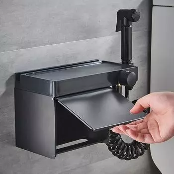 BAKALA Высококачественный отельный смеситель для биде, душа, туалета, подставка для мобильного телефона, коробка для бумажных полотенец, аксессуары для ванной комнаты