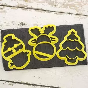 Baking Mold DIY Bakeware 10 Styles Funny Christmas Tree for Party D