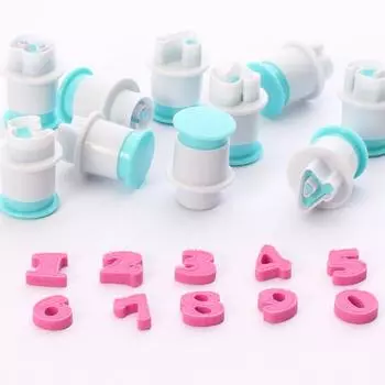 Baking Mold Plastic Food Grade Washable Cookies Candies Cutter Mold for Home Dessert ShopCapital