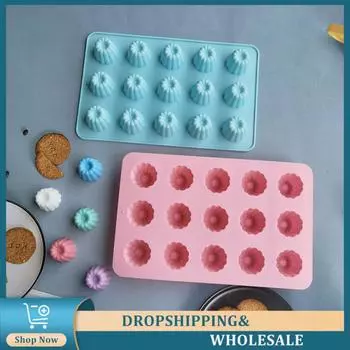 Baking Silicone Mold Stereo Silicone Multi-functional Fun Party Decoration 3d Cookie Mold Durable Ease Of Use Unique Creative кирпич красный