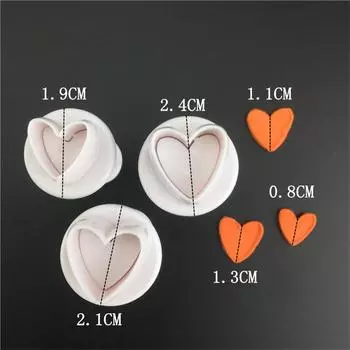 Baking Tools Easy Demoulding Harmless To Health Heart-shaped Pentagram Cake Tools Cake Mold Not Easily Deformed Mold Diy