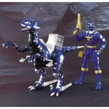 Бакурю Сэнтай Абаренджер Абаре Синий Синий Раптор Набор &