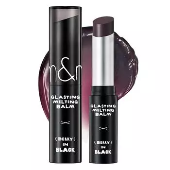 Бальзам-блеск для ресниц Rom& Inapi Square Glossing Melting Balm, 1 упаковка, 17 ягод черного цвета, 3,5 г