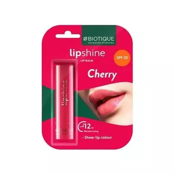 Бальзам для губ Biotique Natural Makeup Magikisses, Merry Cherry Red, 4 грамма