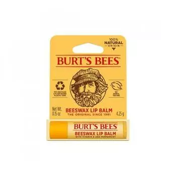 Бальзам для губ Burt S bees beEESwax с витамином E и мятой