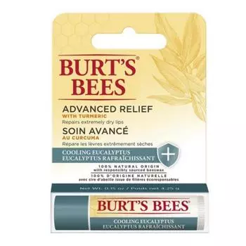 Бальзам для губ Burt s Bees Advanced Relief, охлаждающий эвкалипт, 4,25 г, 2 шт.