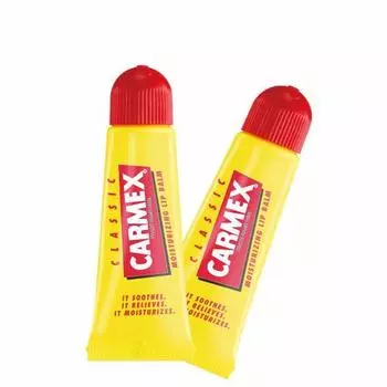 бальзам для губ carmex carmex тюбик набор из 2 шт.