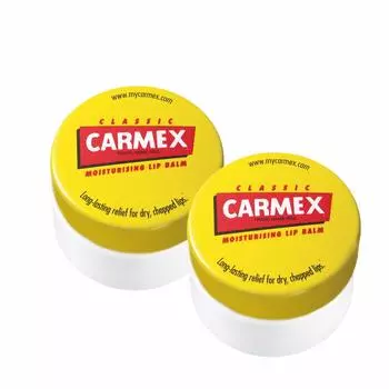 Бальзам для губ CARMEX в баночке, набор из 2 шт.