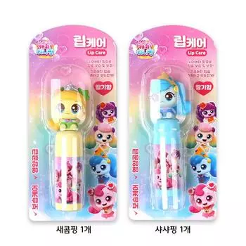 Бальзам для губ Catch Tiniping Lip Care со вкусом клубники, 1 набор, 3,8 г, кислая клубника + клубника Sasha