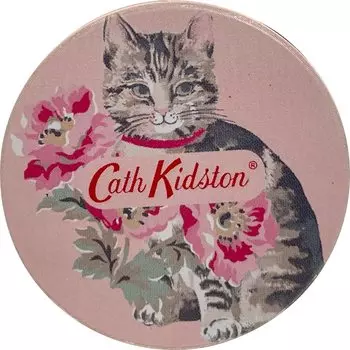 Бальзам для губ Cath Kidston TIN Cat Flower Pomegranate импортный и ароматный Regular Product