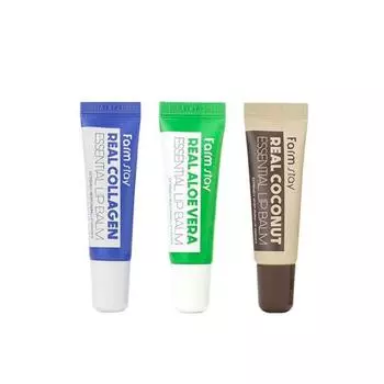 Бальзам для губ FARM STAY Real Essential 10 мл (4 варианта) # Aloe Vera