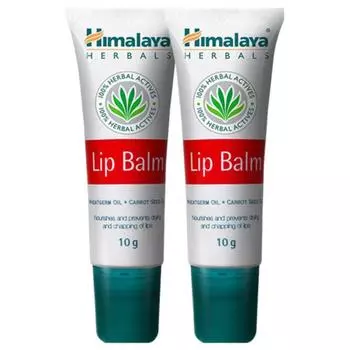 Бальзам для губ Himalaya, 10 г, 2 шт.