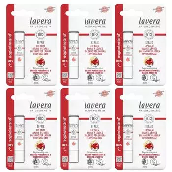 Бальзам для губ Lavera Protect & Repair 4,5 г 6 упаковок