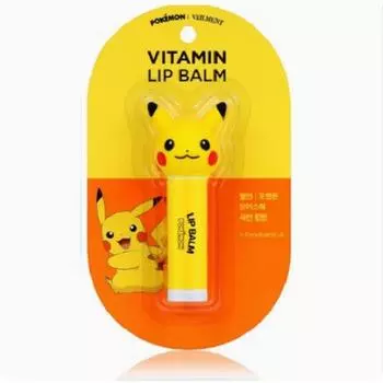 Бальзам для губ On the Body Bellman Pokemon Moisture Shine Lip Balm Pikachu, 4,5 г, 1 шт.
