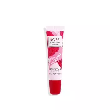 Бальзам для губ Rose Lip Balm 12 мл Увлажняющий уход за губами для женщин L OCCITANE