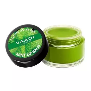 Бальзам для губ с Мятой (10 г), Mint Lip Balm, Vaadi Herbals