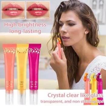 Бальзам для губ с оттенком Cool Mint увлажняющий питательный перламутровый блеск для губ 12 мл One Size жёлтый