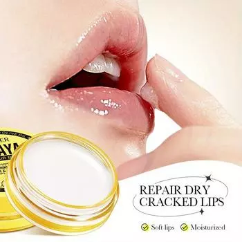 Бальзам для губ с папайей, маска для губ, против сухости, для восстановления потрескавшихся губ, неделя уменьшения морщин, крем для губ, увлажняющий бальзам для губ, уход за губами, рождественские подарки для женщин 6g