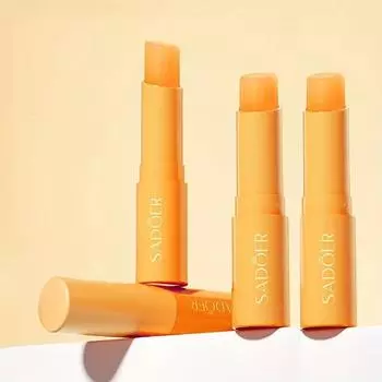 Бальзам для губ с витамином С, увлажняет и питает кожу губ с алоэ вера, дневной и ночной бальзам для губ, средства по уходу за губами, губная помада с растительным скваланом ALOE VERA