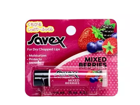 Бальзам для губ Savex Stick [Оригинальный продукт] (Смешанные ягоды)
