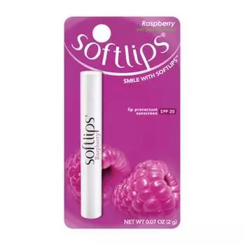 Бальзам для губ Soft Lips с малиновым вкусом