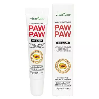 Бальзам для губ Vitarium Premium Popo, 15 г, 1 шт.
