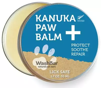 Бальзам для лапок домашних животных WashBar 50 мл (Защитный крем)