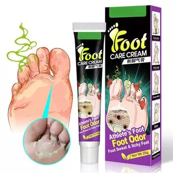 Бальзам для ног от грибка на травах 20 г, эффективно устраняет запах ног