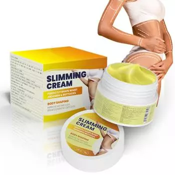 Бальзам для похудения, фитнес-бальзам для похудения, подходит для борьбы с целлюлитом, успокаивает, расслабляет, укрепляет и способствует похудению жёлтый