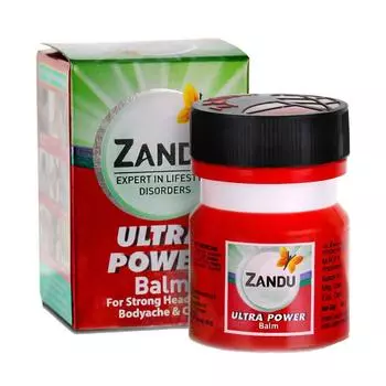 Бальзам для тела (8 мл), Balm Ultra Power, Zandu