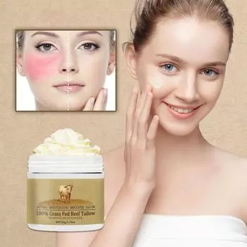 Бальзам на основе говяжьего жира, крем на основе говяжьего жира для ухода за кожей, бальзам для горла на основе говяжьего жира, бальзам от морщин, дикий мед с травяным жиром, увлажняющее средство для лица и тела