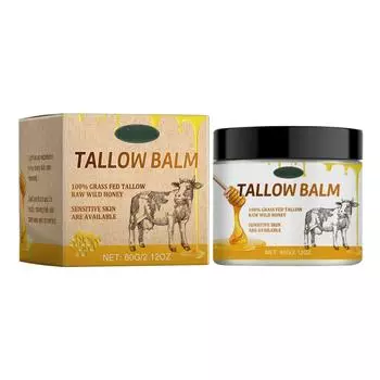 Бальзам на основе говяжьего жира Питает и увлажняет кожу Смягчает и разглаживает кожу Устраняет сухость One Size