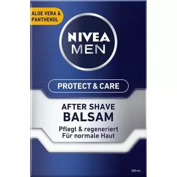 Бальзам после бритья Nivea Men Protect & Care 100 мл, 1 шт.