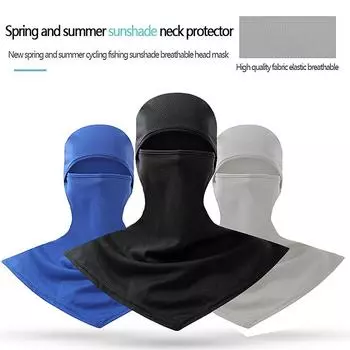 Балаклава для мужчин и женщин, маска для лица, защита от солнца и ультрафиолета, дышащая, длинная, для шеи, для езды на велосипеде, мотоцикле, рыбалки 5