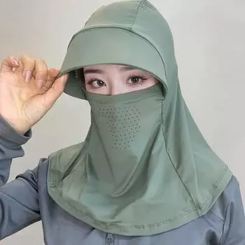 Балаклава Мужская Женская Маска для Лица Защита от Солнца/УФ Дышащая Закрывает Длинную Шею Для Велоспорта Мотоцикла Рыбалки