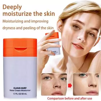 Balancing Face Moisturizer Hydrating Gel Hydrating Niacinamide Improves Skin s Texture And 50ML белый