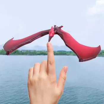 Баланс Птица Дракон Игрушечные Фигурки Балансирующий Птерозавр Фиджет для Взрослых красный