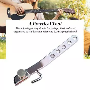 Балансир для фагота, металлический балансир для фагота, регулируемый инструмент для ремешка для фагота