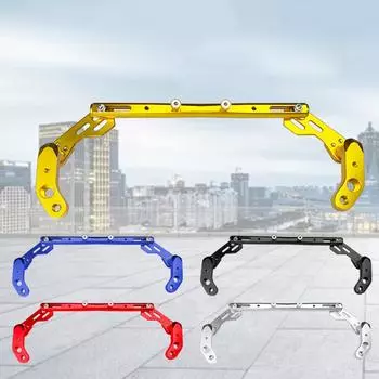 Балансир для мотоцикла, универсальная алюминиевая перекладина 22 мм, усиленный руль, усиленные рычаги для мотоцикла золотой