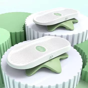 Балансировочная доска для скручивания талии. Простые в использовании, прочные доски для тренировки брюшного пресса. зелёный