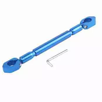 Балансировочный руль для мотоцикла из алюминиевого сплава, поперечная перекладина, аксессуары для мотоциклов (синий)